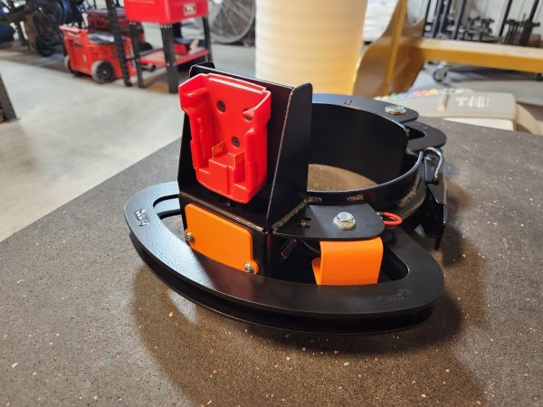 Torch – 8" Vac Tube Clamp with Integrated LED Lighting - Image 4